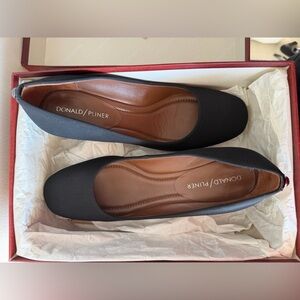 Donald J. Pliner Black Block Heels